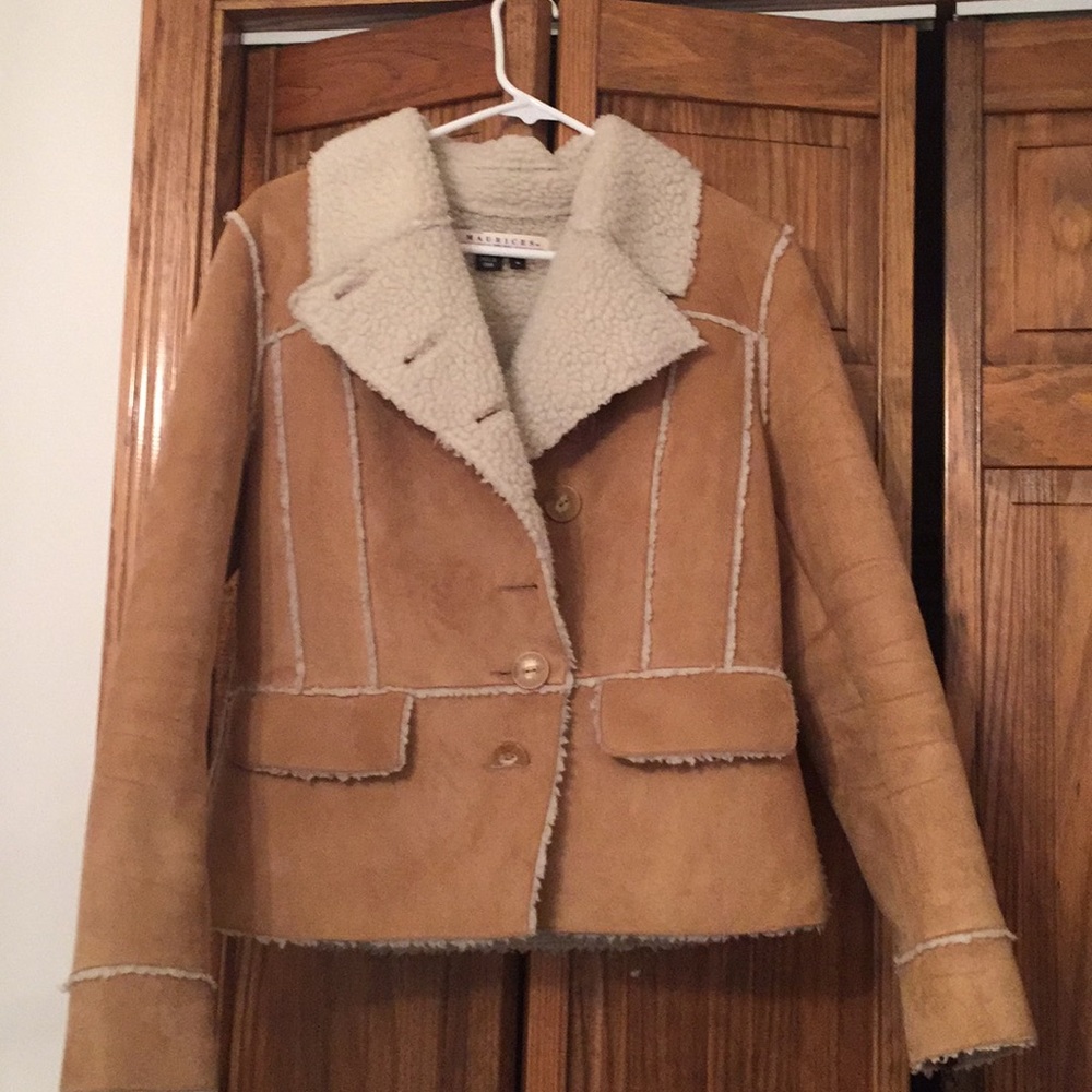 Faux Sherpa coat